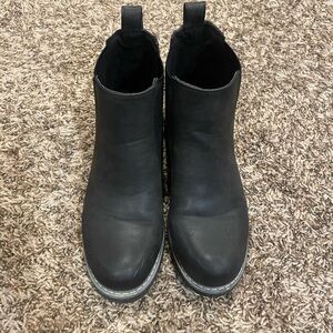 Seven7 Black Ankle Boots